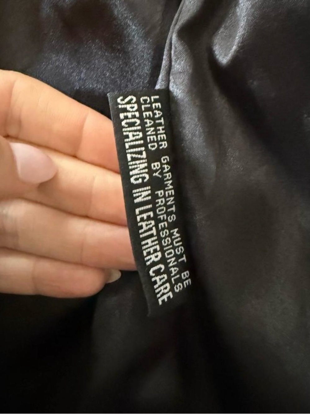 Classic Black Leather Blazer Jacket - Picture 6 of 6